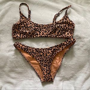 Triangl maci cheetah bikini